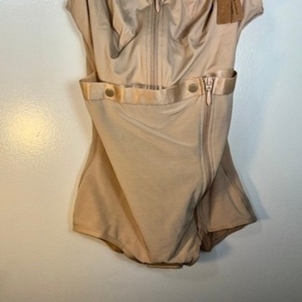 Shapellx Bodysuit Shapewear Womens Sz M Beige NEW Full Body Shaper - Picture 4 of 7